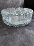 Vintage Glazen Plafondlamp, Ophalen of Verzenden, Gebruikt, Glas
