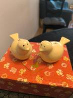 NIEUW! Keramische “Pigeon with Love” zout- en peperstel, Nieuw, Ophalen of Verzenden, Minder dan 25 cm, Minder dan 100 cm