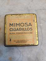 Mimosa sigaren blikje Houbaers Amersfoort, Verzamelen, Blikken, Ophalen of Verzenden, Gebruikt, Overige, Overige merken