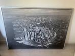 manhatten canvas met lijst, Ophalen, 125 cm of meer, Zo goed als nieuw, Schilderij