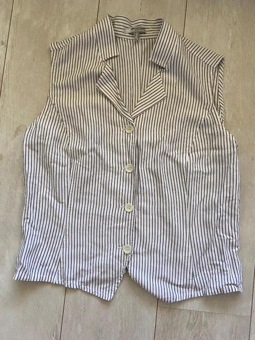 Top /gilet, Kleding | Dames, Tops, Zo goed als nieuw, Maat 42/44 (L), Wit, Zonder mouw, Ophalen of Verzenden