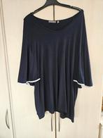 Ulla Popken Top - Donkerblauw/Wit - Maat 54/56, Kleding | Dames, Blauw, Maat 46/48 (XL) of groter, Ulla Popken, Ophalen of Verzenden
