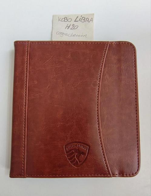Kobo Libra H20 cognac bruin hoesje / sleepcover, Computers en Software, E-readers, Nieuw, Ophalen of Verzenden