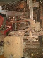 kloof machine, Ophalen, Gebruikt, Benzine, Liggend
