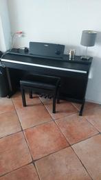piano digitaal, YAMAHA zwart, Muziek en Instrumenten, Ophalen, Gebruikt, Zwart, Digitaal