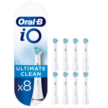 Oral-B iO Ultimate Clean Opzetborstel Wit 8 Stuks beschikbaar voor biedingen