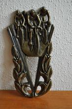 Oude Plaquette  Fietser Wielrenners Cours Trofee 20 cm, Antiek en Kunst, Curiosa en Brocante, Ophalen of Verzenden
