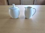 Thomas Germany wit porselein suikerpotje en roomkannetje , Overige typen, Ophalen of Verzenden, Zo goed als nieuw, Effen