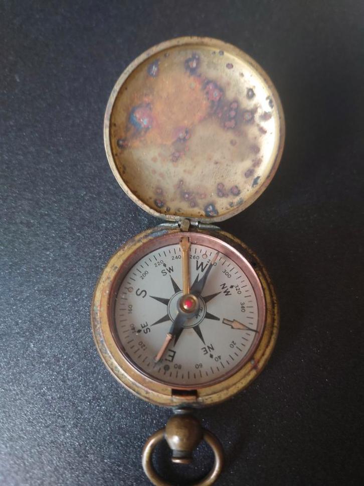 OG ww2 us Taylor compass, Verzamelen, Militaria | Tweede Wereldoorlog, Landmacht, Overige typen, Amerika, Ophalen of Verzenden