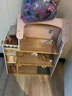 poppenhuis, Dieren en Toebehoren, Minder dan 60 cm, Kooi, Ophalen of Verzenden, Zo goed als nieuw