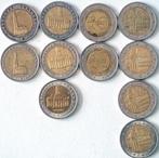 Speciale 2-euro munten Duitsland 2008-2010, Verzenden, Duitsland, 2 euro, Losse munt