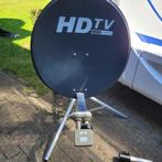 schotel met TV en Receiver, Ophalen, Zo goed als nieuw