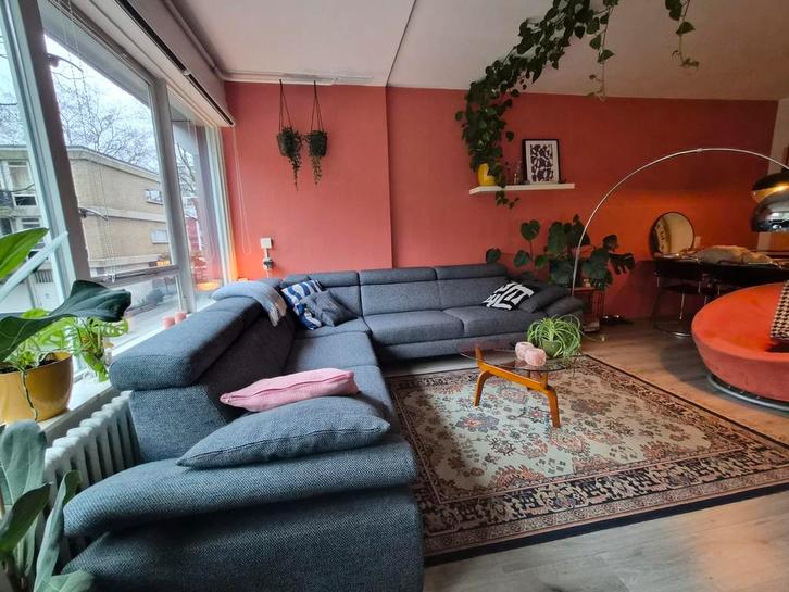 Montel hoekbank, Huis en Inrichting, Banken | Complete zithoeken, Gebruikt, Ophalen of Verzenden