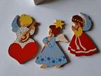 Houten vintage kerst engeltjes ertsgebergte?, Verzenden, Gebruikt