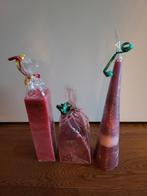 3 leuke kaarsen, Huis en Inrichting, Woonaccessoires | Kandelaars en Kaarsen, Ophalen of Verzenden, Nieuw, Overige materialen