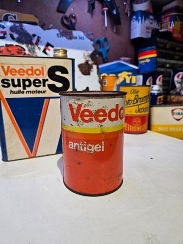 Veedol Antigel Olieblik antivries garageblik  beschikbaar voor biedingen