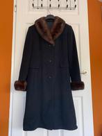 Vintage damesjas van de kleermaker, wol met nertsen, 38/40, Ophalen of Verzenden, Zo goed als nieuw, Maat 38/40 (M)