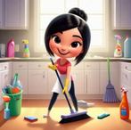 Schoonmaakster beschikbaar, Vanaf 10 jaar, Overige vormen