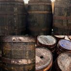 Whiskey vat /Whiskey  Barrel x4, Tuin en Terras, Gebruikt, Ophalen