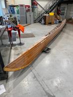 Houten Kano 10m - 4 Personen, Watersport en Boten, Kano's, Ophalen, Gebruikt