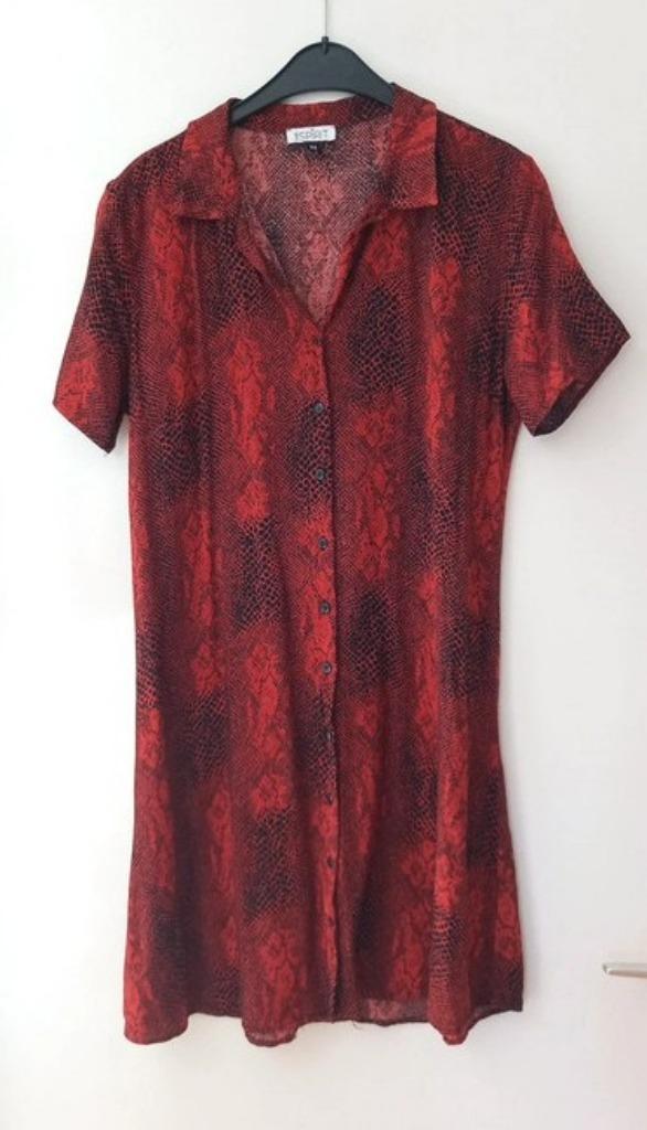 Jurkje van Esprit. Maat M, Kleding | Dames, Jurken, Zo goed als nieuw, Maat 38/40 (M), Rood, Boven de knie, Ophalen of Verzenden