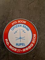 3409 Citizen Band Rupel Sticker - AFD. Boom, Ophalen of Verzenden, Gebruikt, Overige typen