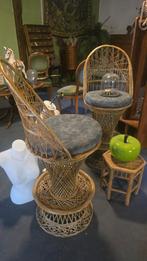 Vintage Russel Woodard Fiber Glass Bar Krukken - Set van 2, Ophalen, Gebruikt, Hoeksehofstraat 8, 90 cm of meer