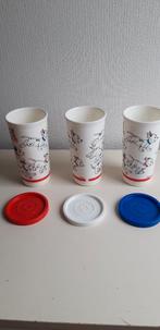 3 tupperware bekers met deksel van Dalmatians, Huis en Inrichting, Keuken | Tupperware, Ophalen of Verzenden, Beker of Kan