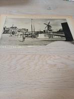 Afbeelding haven van Dinteloord met molen 1930, Verzamelen, Ophalen of Verzenden, 1920 tot 1940, Knipsel(s)