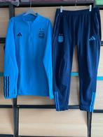 Argentinië Adidas Trainingspak Blauw Maat M, Kleding | Heren, Ophalen of Verzenden, Zo goed als nieuw, Adidas, Voetbal