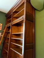 Libary bibliotheek kasten kersenhout, Huis en Inrichting, Kasten | Boekenkasten, Ophalen of Verzenden, Zo goed als nieuw, Minder dan 100 cm