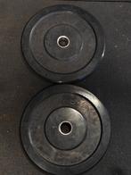 Bumper plates 10kg x2 en 15kg x2, Sport en Fitness, Fitnessmaterialen, Ophalen