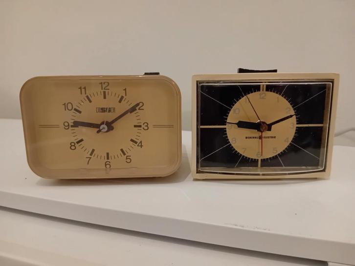 Vintage Wekkers, Antiek en Kunst, Antiek | Klokken, Ophalen of Verzenden