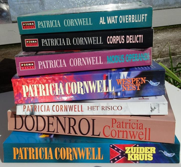 Patricia Cornwell: nog 7 thrillers over, Boeken, Thrillers, Gelezen, Ophalen of Verzenden