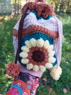 Grote BoHo Hippie Pouch met Zonnebloem, Kleding | Dames, Ophalen of Verzenden, Nieuw