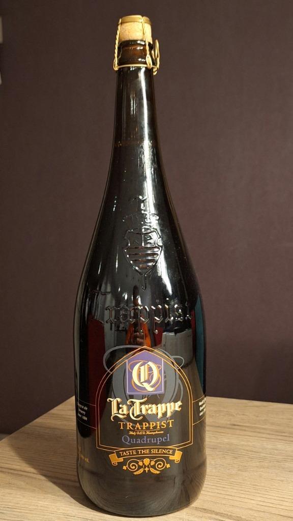 La Trappe Quadrupel magnum (1,5 liter) uit 2021, Verzamelen, Biermerken, Nieuw, Flesje(s), La Trappe, Ophalen of Verzenden