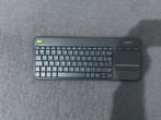 Logitech K400+ | Draadloos, Logitech, Ophalen of Verzenden, Zo goed als nieuw, Draadloos