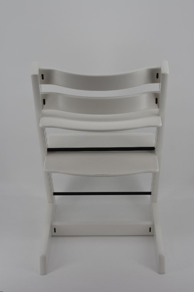 Stokke Tripp Trapp Wit– Refurbished model stokke trip trapp, Verzenden, Gebruikt, Meegroeistoel, Gordel(s)
