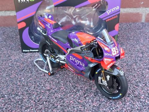 Ducati Desmosedici GP24 #89 Jorge Martin 2024 World Champion, Hobby en Vrije tijd, Modelauto's | 1:5 tot 1:12, Nieuw, Motor, 1:9 t/m 1:12
