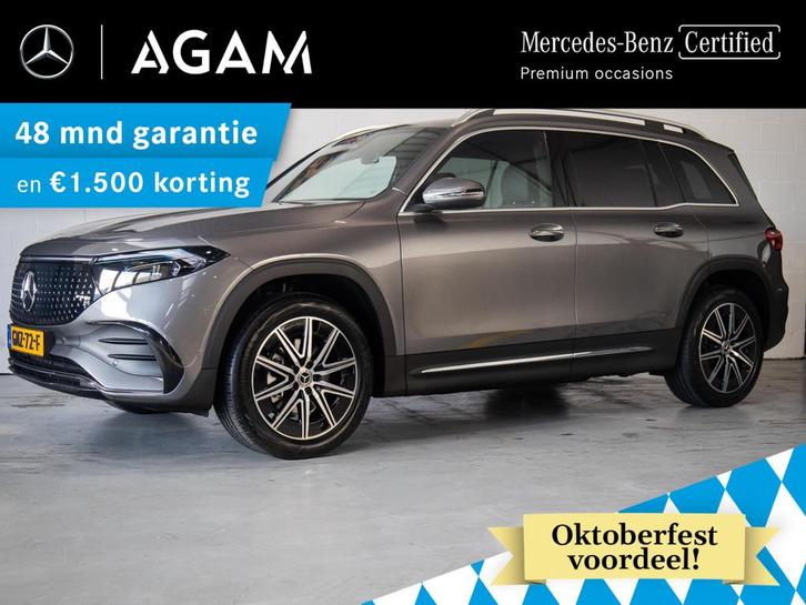 Mercedes-Benz EQB 250+ AMG Line 71 kWh Panorama dak, Auto's, Mercedes-Benz, Bedrijf, Te koop, EQB, 360° camera, ABS, Achteruitrijcamera
