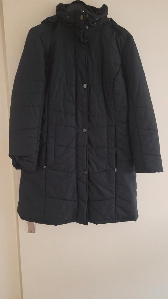 Winterjas Peter Hahn, Kleding | Dames, Jassen | Winter, Zo goed als nieuw, Maat 42/44 (L), Blauw, Ophalen of Verzenden