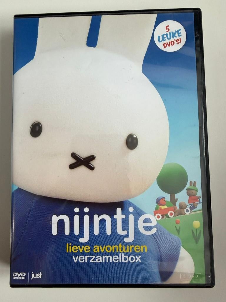 Nijntje - Lieve Avonturen Box (Dvd) DVD/ ACTIE 5=4, Alle leeftijden, Ophalen of Verzenden, Zo goed als nieuw