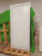 Kunststof Vast kozijn  b92,4 x h203,8 cm Wit  -91-, Kunststof, Gebruikt, Raamkozijn, Niet ingevuld