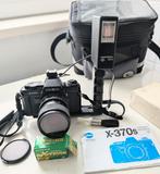 Minolta X-370S compleet, Audio, Tv en Foto, Fotocamera's Analoog, Ophalen of Verzenden, Gebruikt, Spiegelreflex, Minolta