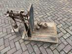 Oude bascule inclusief gewichten, Antiek en Kunst, Antiek | Gereedschap en Instrumenten, Ophalen