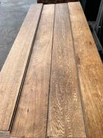Eiken vloer 36 m2 multivloer 19 cm breed 2cm dik toplaag 6mm, Ophalen, Gebruikt, Onbekend, Vloerdelen of -planken