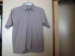 Beige herenhemd, M, G. Trellini Clothing, korte mouw, Ophalen of Verzenden, Zo goed als nieuw, Beige, Halswijdte 39/40 (M)