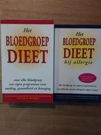 2 boeken over het bloedgroepdieet geschreven door dr D'Adamo, Ziekte en Allergie, Ophalen of Verzenden, Zo goed als nieuw, Peter D'Adamo