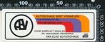 Sticker: Autoschade Bert Verweijen - Mill (1), Verzamelen, Stickers, Ophalen of Verzenden, Zo goed als nieuw, Auto of Motor