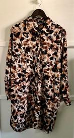 Lange Blouse - Feestelijk & Vrolijk!, Bruin, Maat 42/44 (L), Ophalen of Verzenden, Zo goed als nieuw